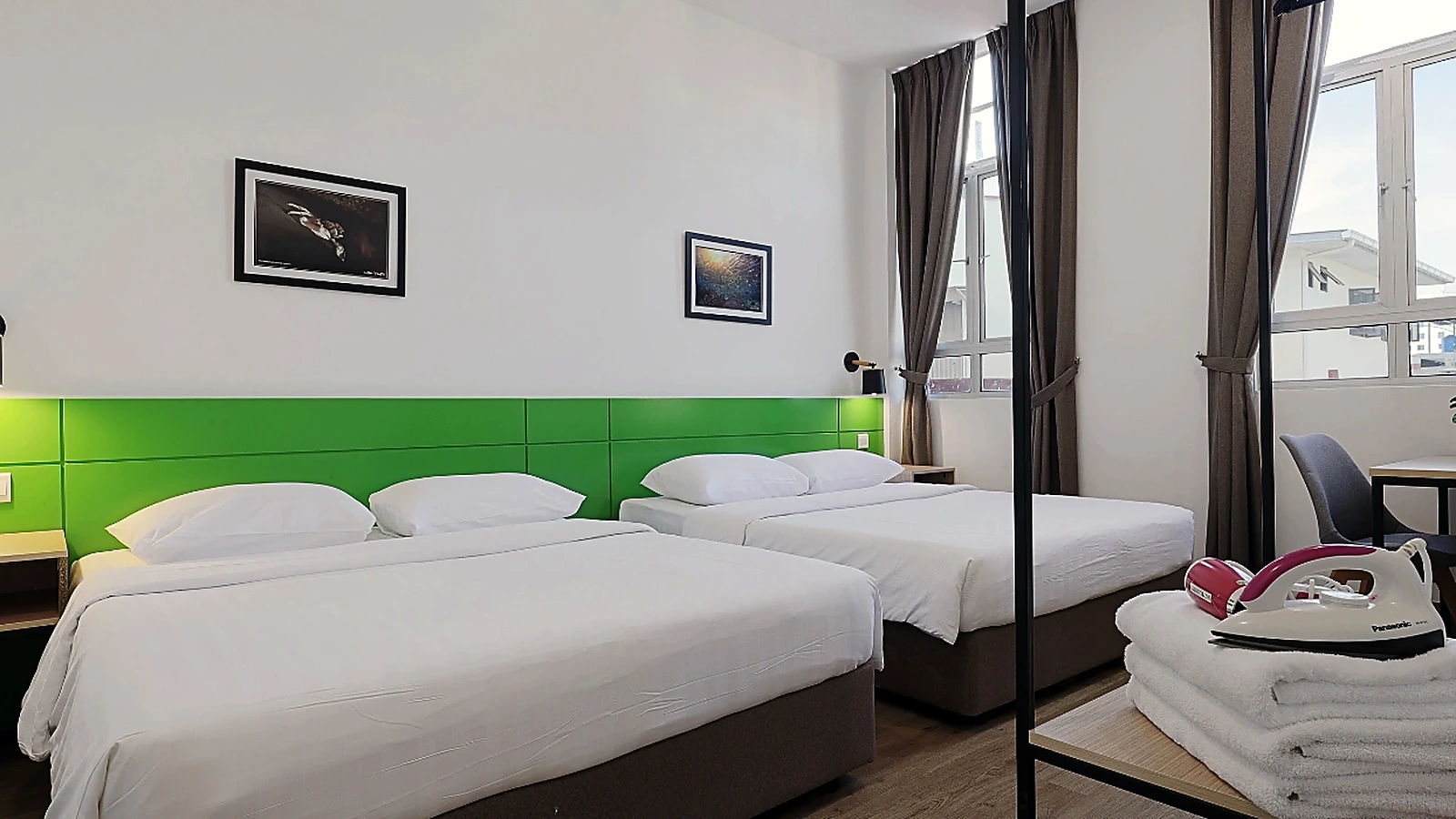 Family Apartment Suite Kota Kinabalu — Spacious 2-Bedroom Layout at Hainan Building Gaya Street | Polaris Suite KK